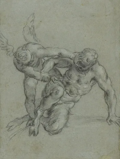 Cupid Overpowering Pan