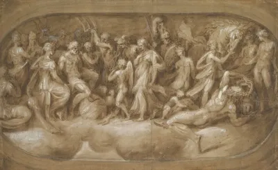 Cupid Presenting Psyche To The Gods