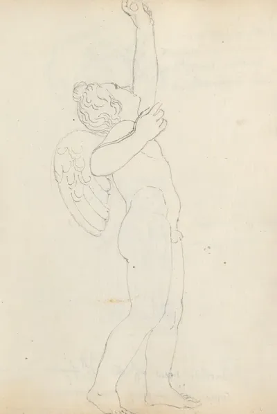 Cupid Shooting An Arrow Uffizi Florence 2