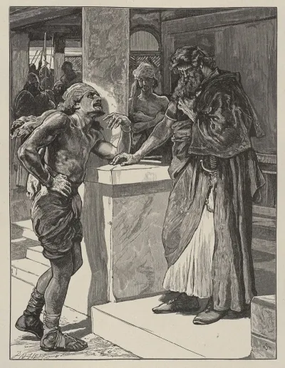 Cushi Brings To David News Of The Death Of Absalom