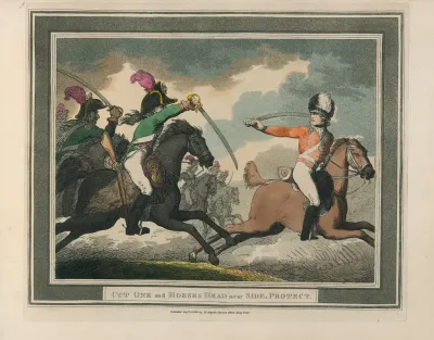 Cut One And Horses Head Near Side Protect