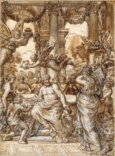 Cybele Before The Council Of The Gods
