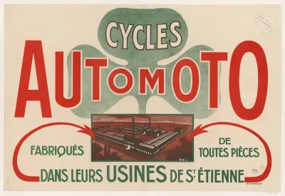 Cycles Automoto Fabriques De Toutes Pieces Dans Leurs Usines De St Etienne