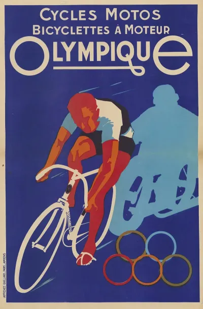 Cycles Motos Bicyclettes A Moteur Olympique
