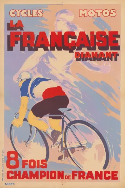 Cycles Motos La Francaise Diamant 8 Fois Champion De France