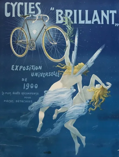 Cyclesbrillant Exposition Universelle De 1900