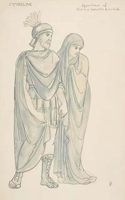 Cymbeline Apparitions Of Sicilius Leonatus His Wife