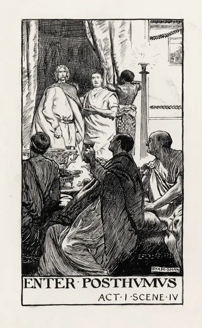 Cymbeline Enter Posthumus Act I Scene Iv