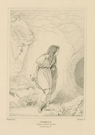 Cymbeline Imogen In Boys Clothes Act Iii Scene Vi