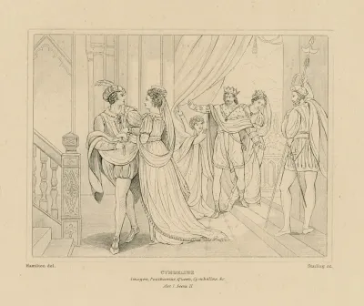 Cymbeline Imogen Posthumus Queen Cymbeline C Act I Scene Ii