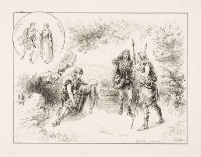 Cymbeline Iv 4 By The Irving A D C February 11 1893