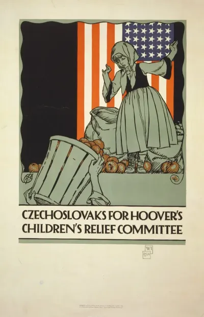 Czechoslovaks For Hoovers Childrens Relief Committee