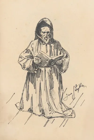 Czytajacy Mnich