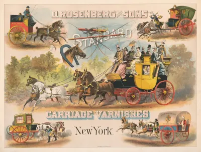 D Rosenberg Sons Standard Carriage Varnishes New York