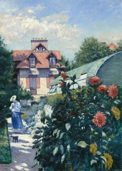 Dahliasgarden At Petit Gennevilliers