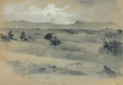 Dalton Looking East To Cohutta Mts