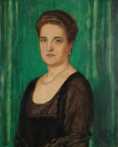 Damenbildnis Martha Butzer
