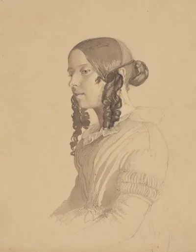 Dameportraet Helene V Germadt