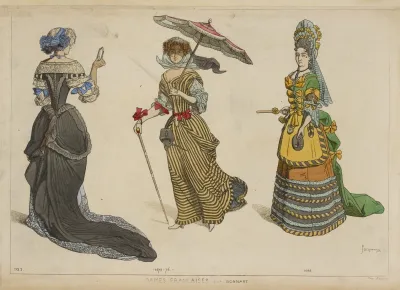 Dames Francaises Dapres Bonnart 1675 76 1688