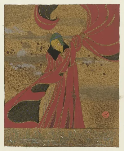 Danae Cape Du Soir De Paul Poiret