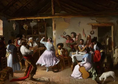 Dance At A Country Inn