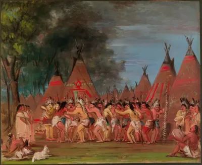 Dance Of The Chiefs Mouth Of The Teton River