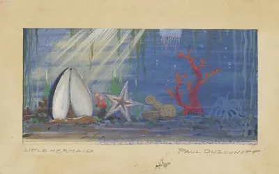 Dance Program For Young Folks Sketch No 1 Undersea Background