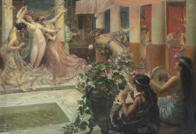 Dancers And Musicians In The Atrium