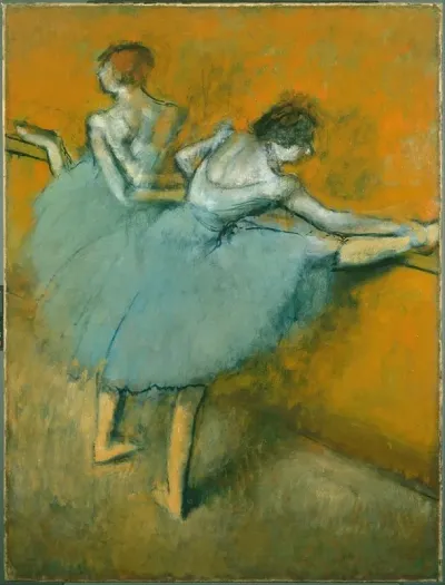 Dancers At The Barre