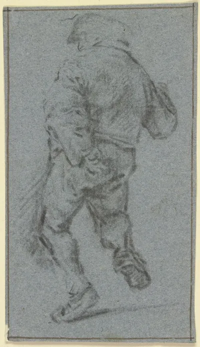 Dancing Farmer From Behind
