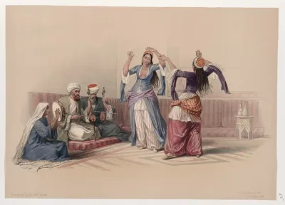 Dancing Girls At Cairo