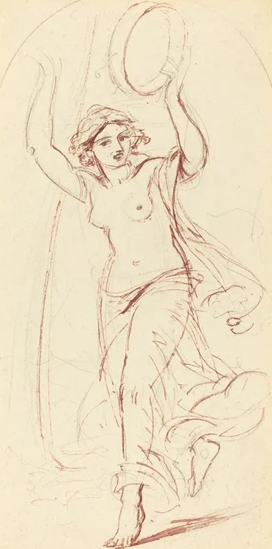 Dancing Woman With A Tambourine