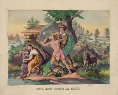 Daniel Boone Protects His Family 2