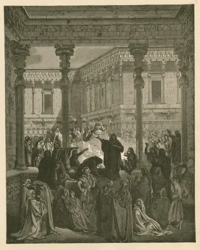 Daniel Confounding The Priests Of Bel