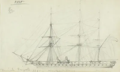 Danish Frigate 1861 Newport News Zeeland