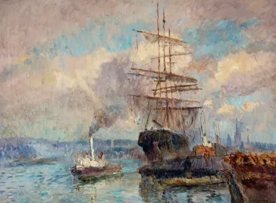 Dans Le Port De Rouen 2
