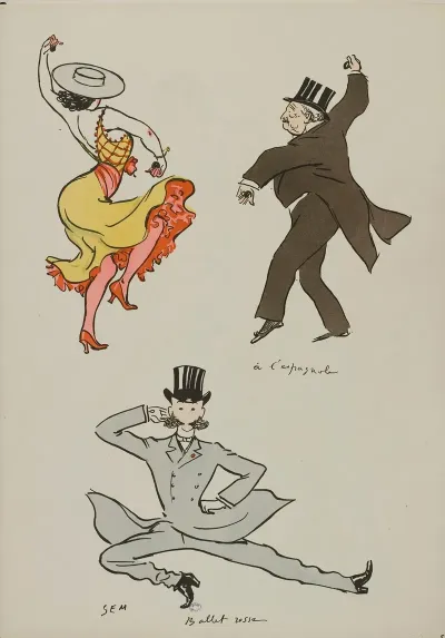 Danse Espagnole Et Danse Russe Otero Urribaren Prince Troubetzkoy