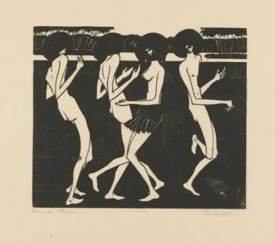 Dansende Papoeas