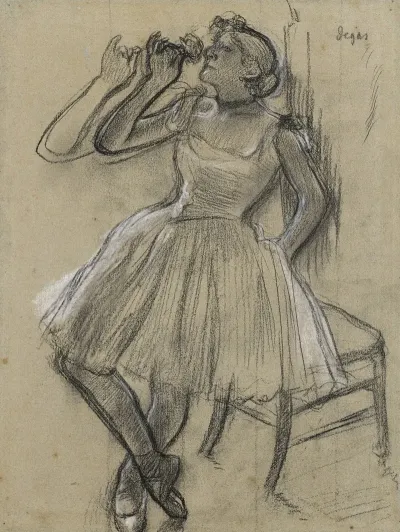 Danseuse A La Rose