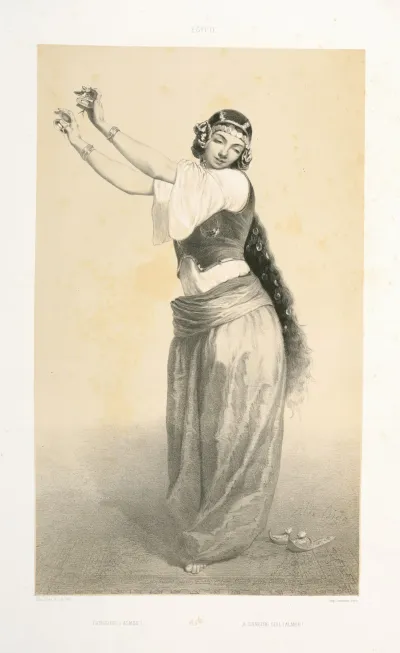 Danseuse Almee A Dancing Girl Almeh