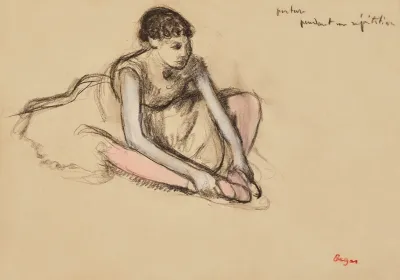 Danseuse Assise