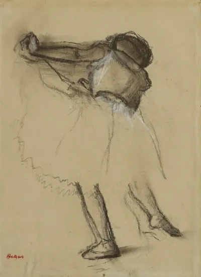 Danseuse Vue De Dos
