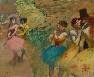 Danseuses Les Coulisses De Lopera