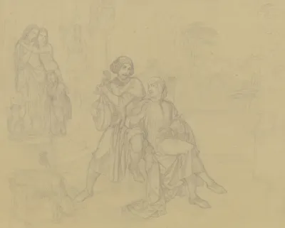 Dante Beim Lautenspiel Dichtend