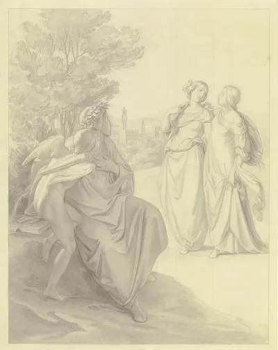 Dante Meets Beatrice