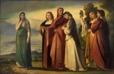 Dante Und Die Edlen Frauen Von Ravenna