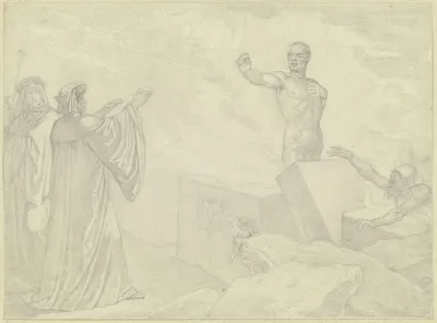 Dante Und Vergil Bei Farinata Und Cavalcanti
