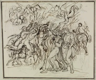 Dante Und Virgil Im Wald Der Selbstmorder Dante Inferno Canto 13 V 31