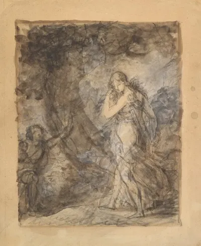 Daphnis Running Toward Chloe