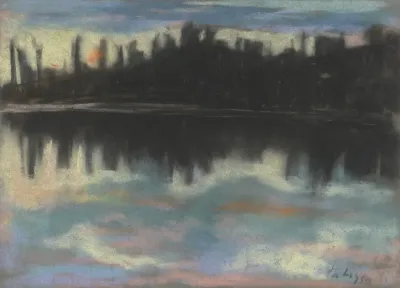 Dark Riverbank